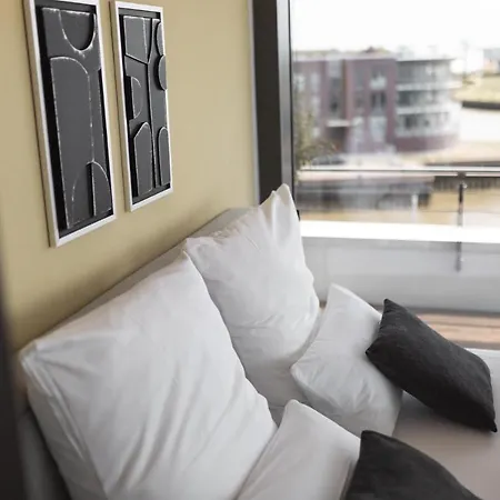 Bheaven I Penthouse Premium Apartment Bremerhaven Buitenkant foto